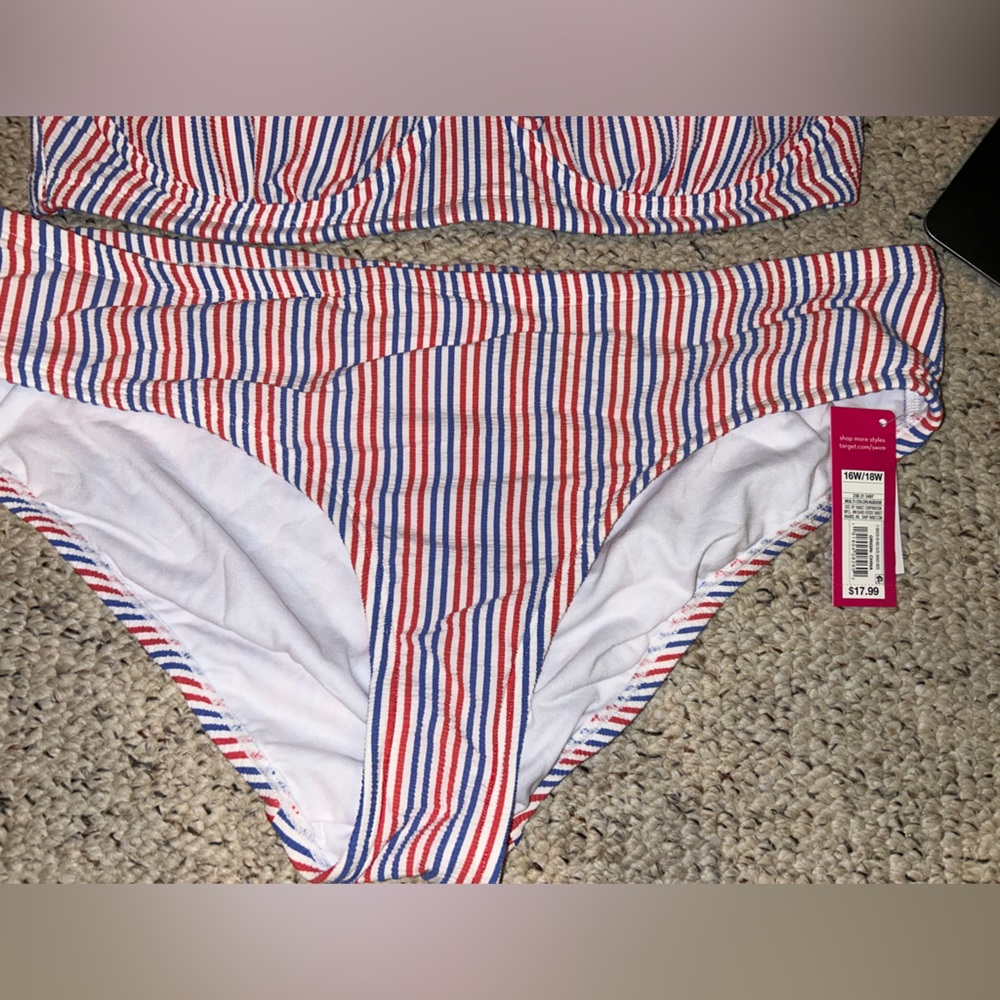 Target Red white blue bathing suit - Picture 2 of 4